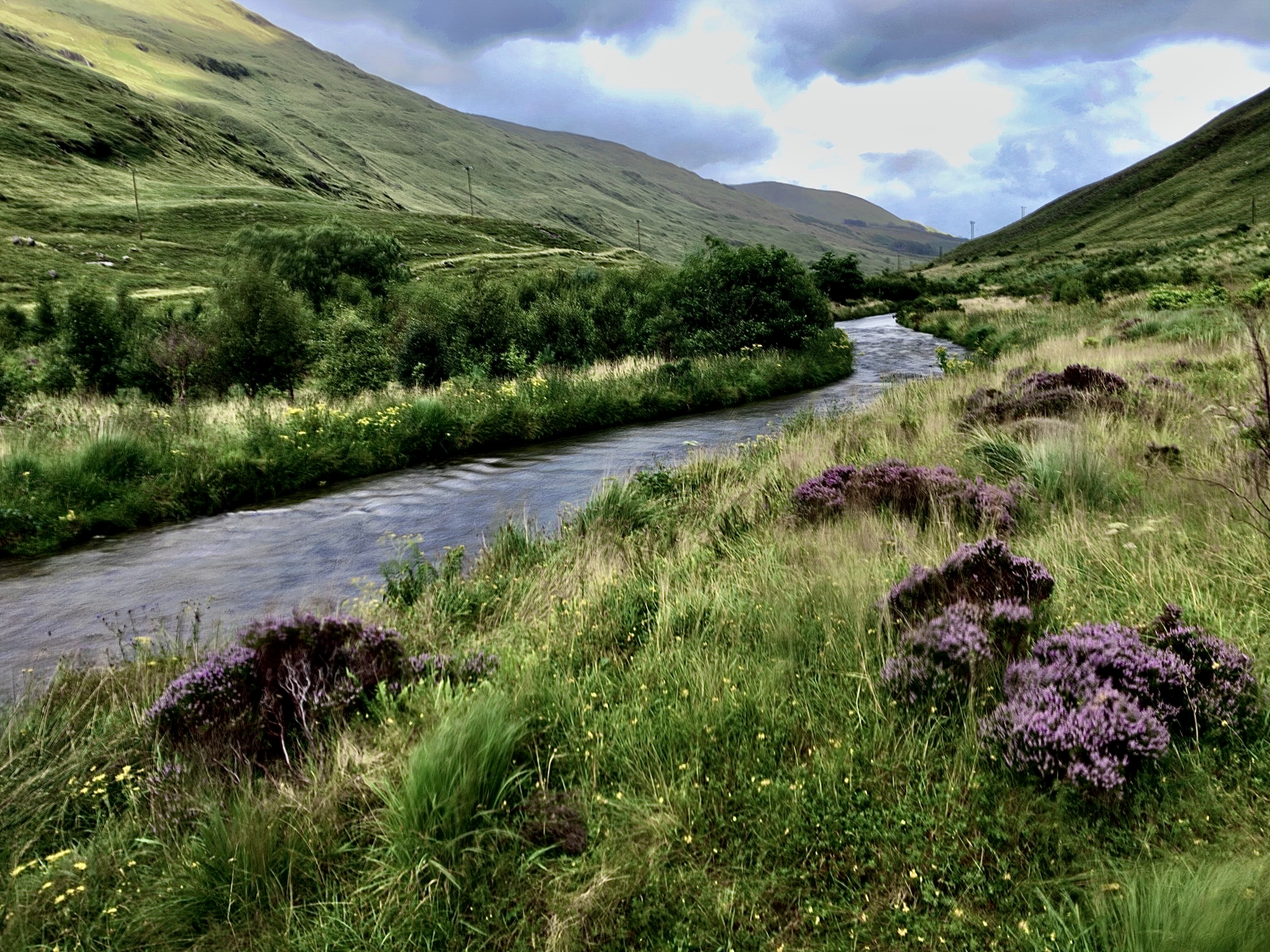 Natural river corridor
